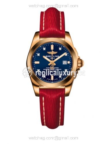 Breitling Galactic 29 Rose Gold / Horizon Blue Diamond / Sahara H7234812.C964.273X