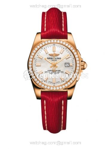 Breitling Galactic 29 Rose Gold / Diamond / Pearl / Sahara H7234853.A791.273X