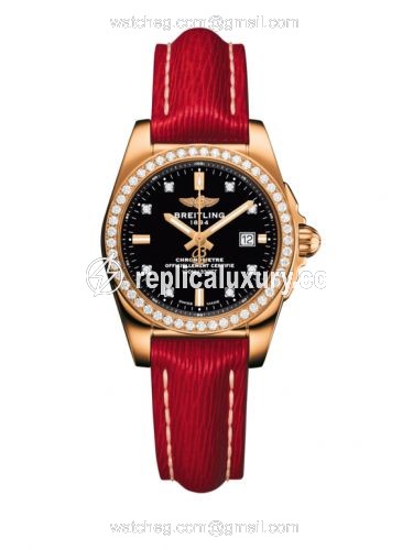 Breitling Galactic 29 Rose Gold / Diamond / Trophy Black Diamond / Sahara H7234853.BE86.273X