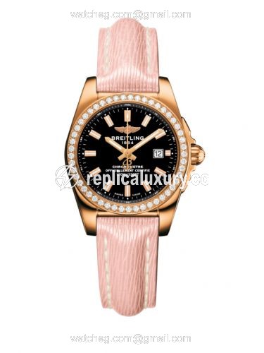 Breitling Galactic 29 Rose Gold / Diamond / Trophy Black / Sahara H7234853.BF32.272X