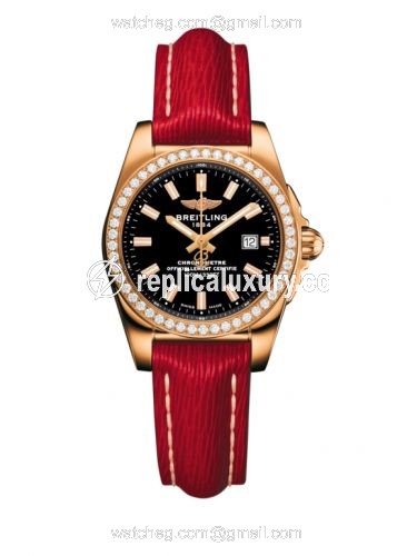 Breitling Galactic 29 Rose Gold / Diamond / Trophy Black / Sahara H7234853.BF32.273X
