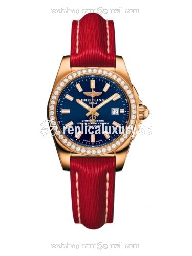 Breitling Galactic 29 Rose Gold / Diamond / Horizon Blue / Sahara H7234853.C950.273X
