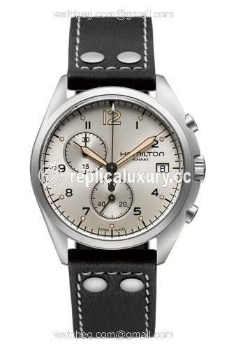 Hamilton Khaki Pilot Pioneer Chrono Quartz H76512755