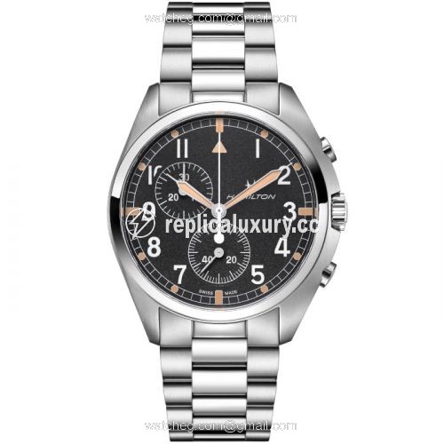 Hamilton Khaki Aviation Pilot Pioneer Chrono Quartz / Bracelet H76522131