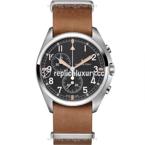 Hamilton Khaki Aviation Pilot Pioneer Chrono Quartz / NATO H76522531