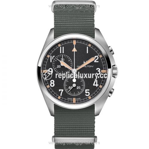 Hamilton Khaki Aviation Pilot Pioneer Chrono Quartz / NATO H76522931