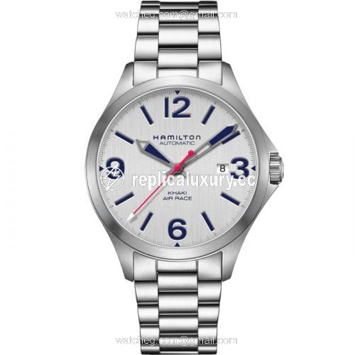 Hamilton Khaki Aviation Air Race 42 Auto Grey / Bracelet H76525151