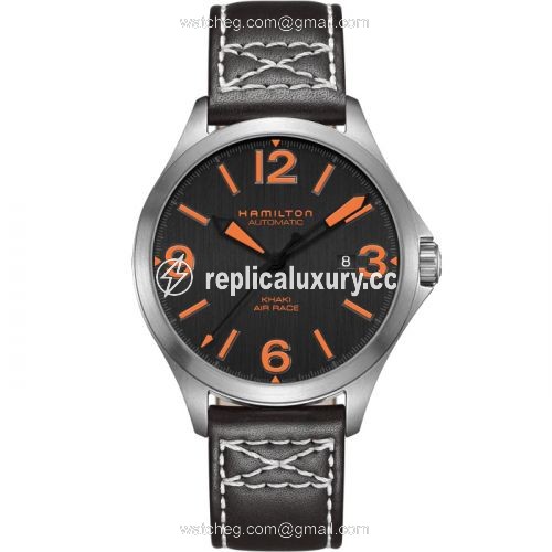 Hamilton Khaki Aviation Air Race 42 Auto Black H76535731
