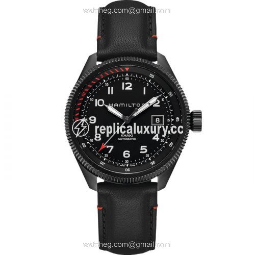 Hamilton Khaki Pilot Takeoff Air Zermatt H76695733