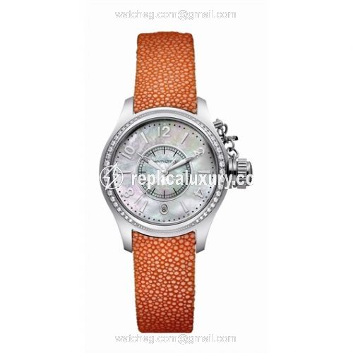 Hamilton Khaki Navy Seaqueen 37 H77311815