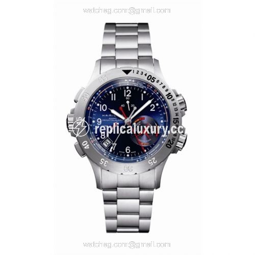 Hamilton Khaki Navy Regatta Alarm H77614143