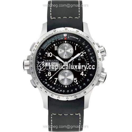Hamilton Khaki Aviation X-Wind Black H77616333