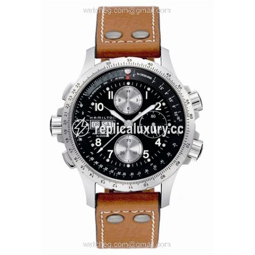 Hamilton Khaki Aviation X-Wind Black H77616533
