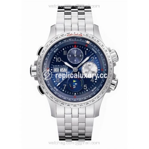 Hamilton Khaki Navy Regatta H77636143