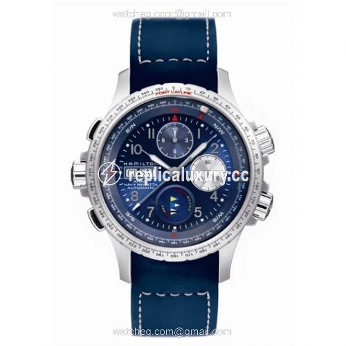 Hamilton Khaki Navy Regatta H77636343