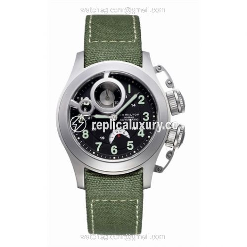 Hamilton Khaki Navy Frogman Auto Chrono H77746933