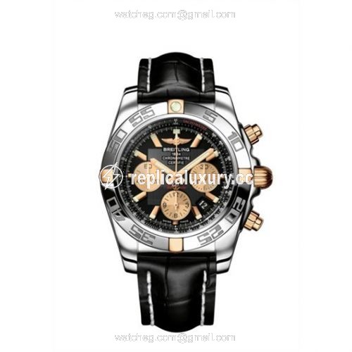 Breitling Chronomat 44 Two Tone Minor / Black IB011012.B968
