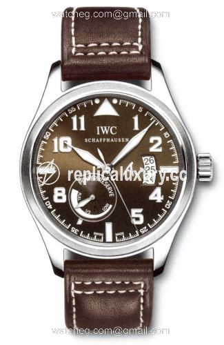 IWC Pilot's Watch Antoine De Saint Exupery Power Reserve Stainless Steel IW320104