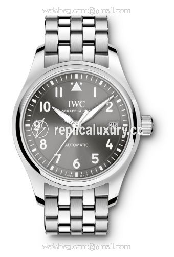 IWC Pilot's Watch 36 Grey / Bracelet IW3240-02