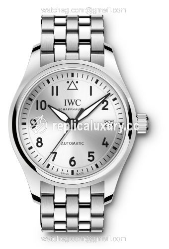 IWC Pilot's Watch 36 Silver / Bracelet IW3240-06