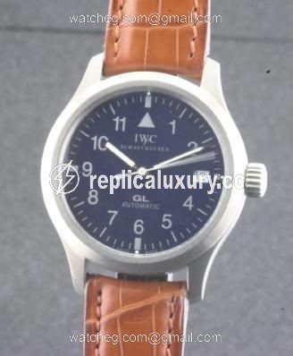 IWC Pilot's Watch Mark XII Titanium / Blue / Giorgio Latuada IW3242-02
