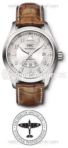 IWC Pilot's Watch Spitfire UTC Platinum / Silver / Tim Mercer IW3251-09/2