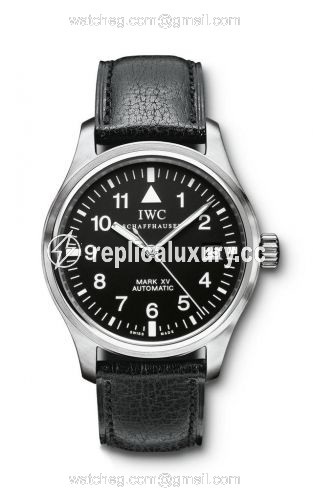 IWC Pilot's Watch Mark XV Stainless Steel / Black / Strap IW3253-01