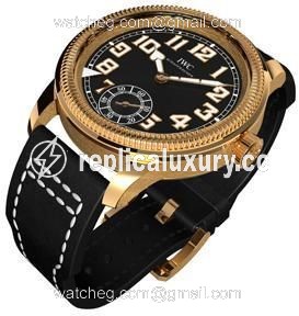 IWC Vintage Pilot's Watch Hand-Wound 1936 Rose Gold / Black / Sincere IW3254-07