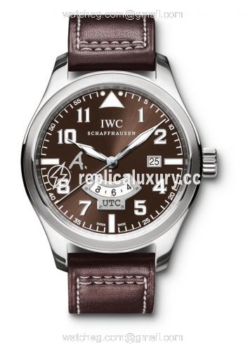 IWC Pilot's Watch UTC Antoine De Saint Exupery White Gold IW3261-02