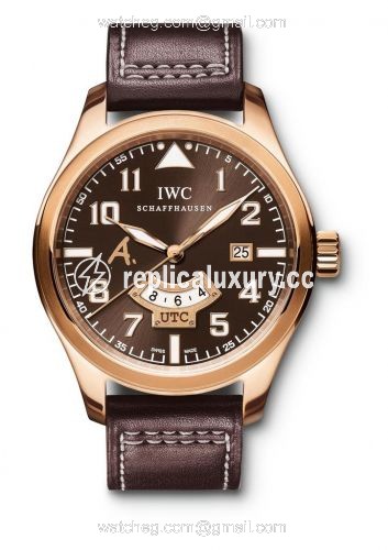 IWC Pilot's Watch UTC Antoine De Saint Exupery Rose Gold IW3261-03