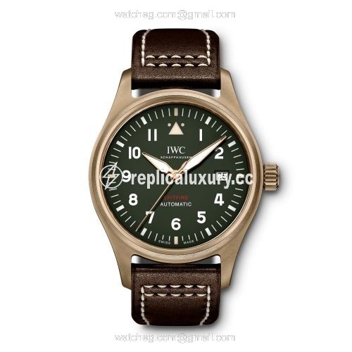 IWC Pilot's Watch Automatic Spitfire Bronze / Green IW3268-02