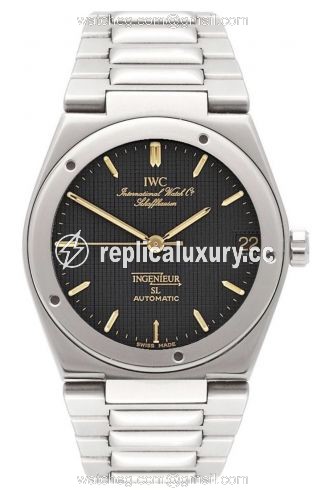 IWC Ingenieur SL Automatic Stainless Steel / Black / Bracelet IW3505-02