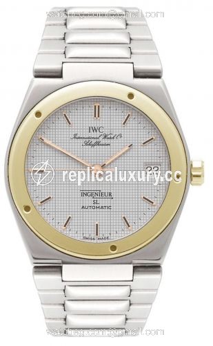 IWC Ingenieur SL Automatic Stainless Steel / Yellow Gold / Silver / Bracelet IW3505-08