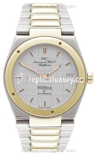 IWC Ingenieur SL Automatic Stainless Steel / Yellow Gold / Silver / Bracelet IW3505-13