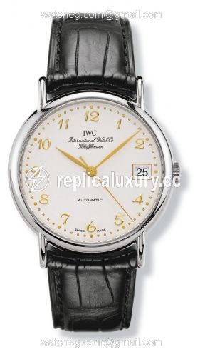 IWC Portofino Automatic / Stainless Steel / Silver - Breguet / Strap IW3513-19