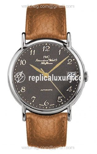 IWC Portofino Automatic Stainless Steel / Black - Breguet / Strap IW3513-13