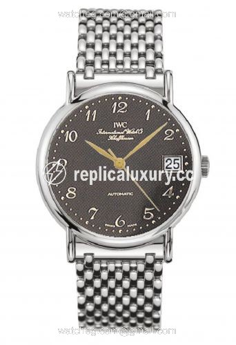 IWC Portofino Automatic Stainless Steel / Black - Breguet / Bracelet IW3513-16