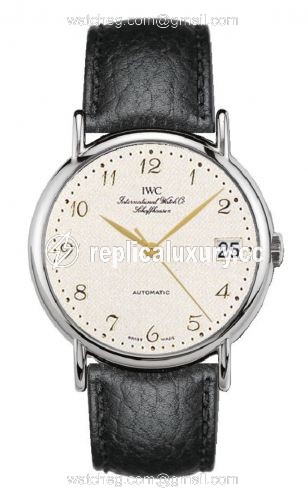 IWC Portofino Automatic Stainless Steel / Silver - Breguet / Strap IW3513-23