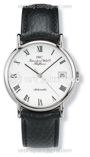 IWC Portofino Automatic Stainless Steel / White - Roman / Strap IW3513-34