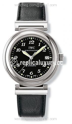 IWC Da Vinci SL Stainless Steel / Black Breguet / Nappa IW3528-10