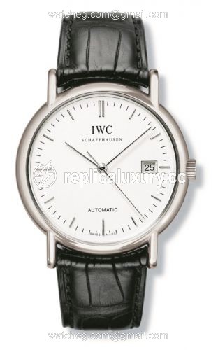 IWC Portofino Automatic / Stainless Steel / White / Strap IW3533-01