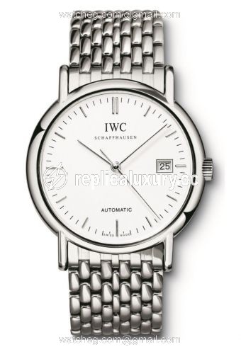 IWC Portofino Automatic / Stainless Steel / White / Bracelet IW3533-03