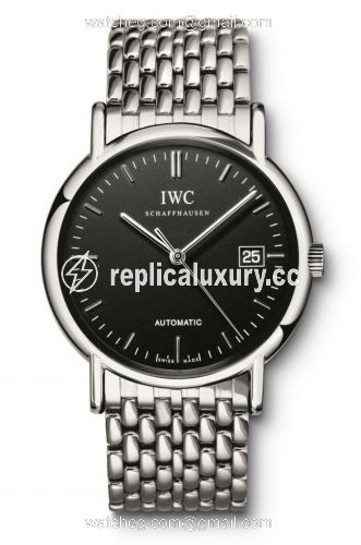 IWC Portofino Automatic / Stainless Steel / Black / Strap IW3533-06