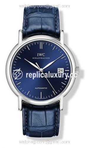 IWC Portofino Automatic / Stainless Steel / Blue / Strap IW3533-24