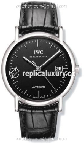 IWC Portofino Automatic / Stainless Steel / Black / Strap IW3533-25
