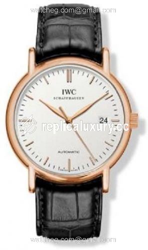IWC Portofino Automatic / Rose Gold / White / Strap IW3533-27