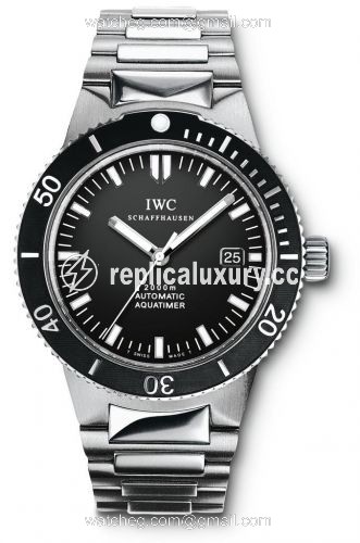 IWC GST Aquatimer Stainless Steel / Black IW3536-02