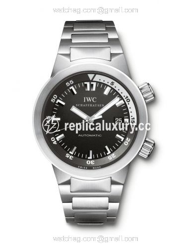 IWC Aquatimer Automatic Stainless Steel / Black / Bracelet IW3548-05