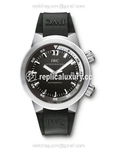 IWC Aquatimer Automatic Stainless Steel / Black / Rubber IW3548-07