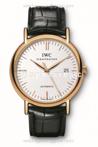 IWC Portofino Automatic Rose Gold / Silver IW3563-06